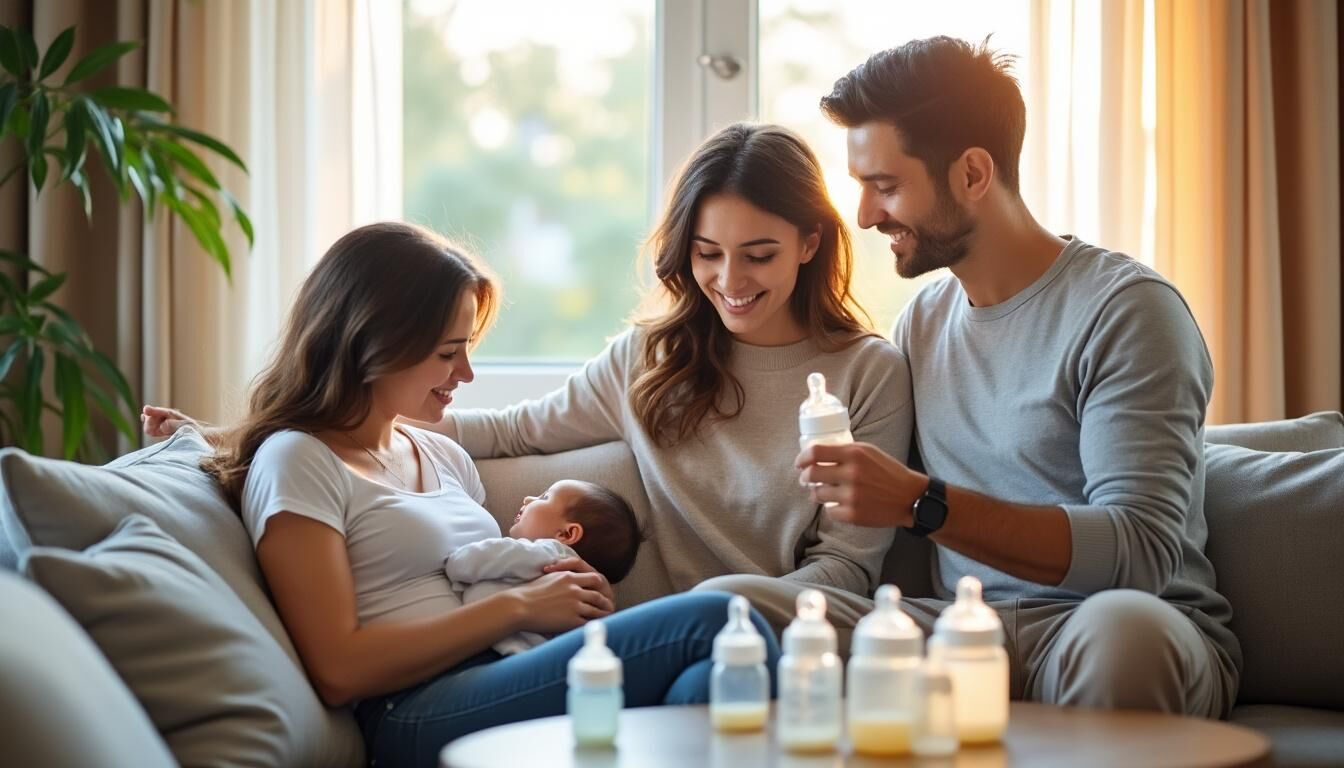 Découvrez nos conseils pratiques pour réussir l'allaitement mixte. Apprenez à combiner le lait maternel et les préparations en toute sérénité, tout en garantissant le bien-être de votre bébé. Des astuces pour bien débuter et s'adapter à cette méthode d'alimentation.